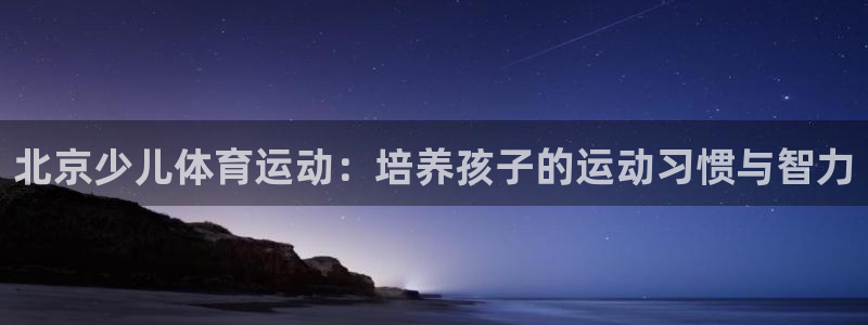 杏鑫平台：北京少儿体育运动：培养孩子的运动习惯与智力