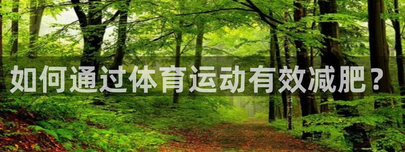 杏鑫股份：如何通过体育运动有效减肥？