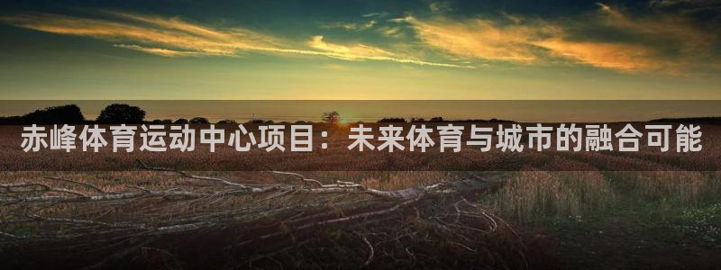 杏鑫体育官网登录：赤峰体育运动中心项目：未来体育与城市的融合可能